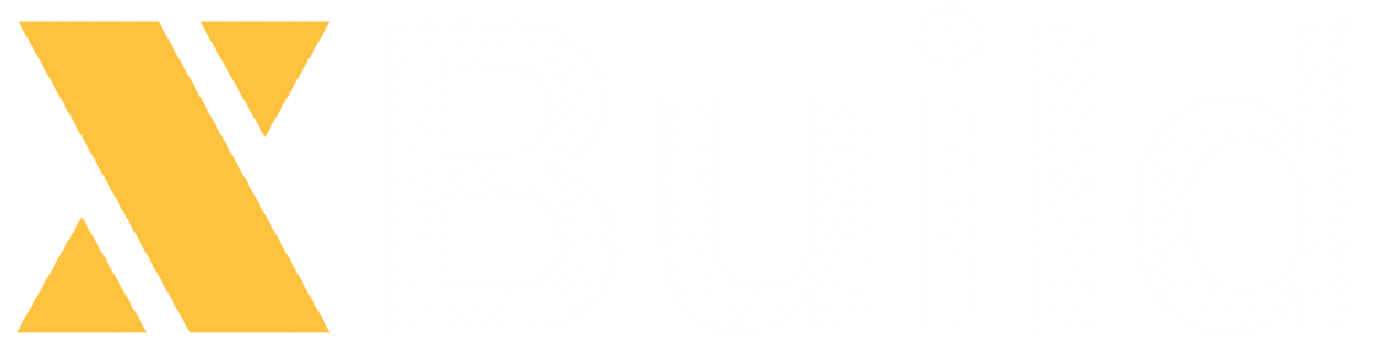 XBuild logo for dark backgrounds